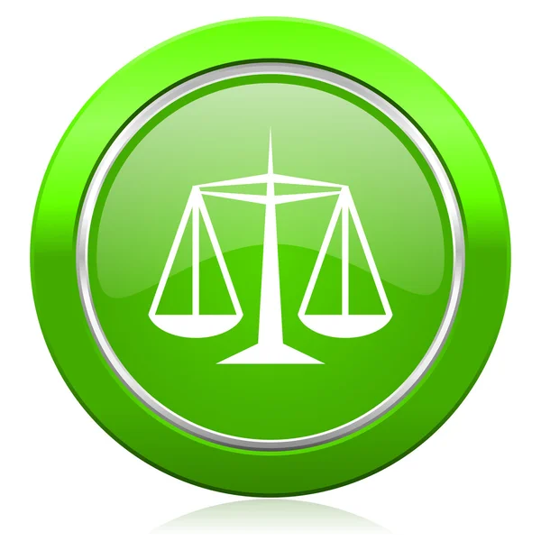 Justitie pictogram wet teken — Stockfoto