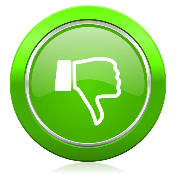 Dislike icon thumb down sign — Stock Photo, Image