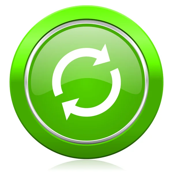 Reload icon refresh sign — Stock Photo, Image