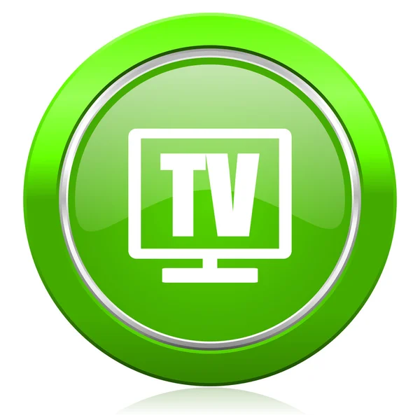 TV ikon televíziós jel — Stock Fotó