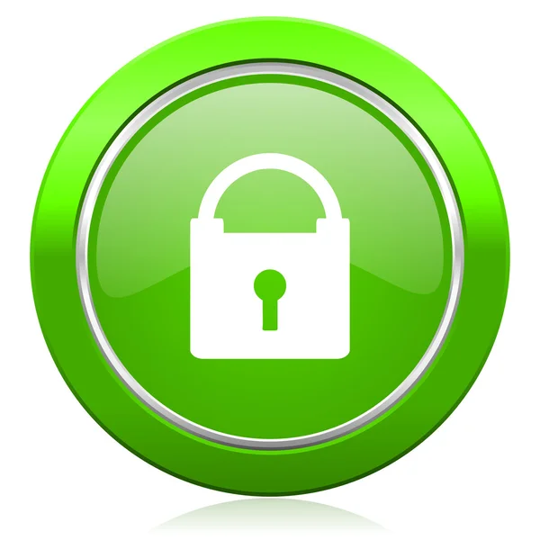 Padlock icon secure sign — Stock Photo, Image