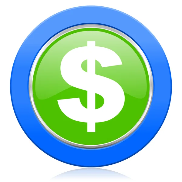 Dollar icon us dollar sign — Stock Photo, Image