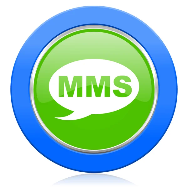 Signo de mensaje icono mms — Foto de Stock