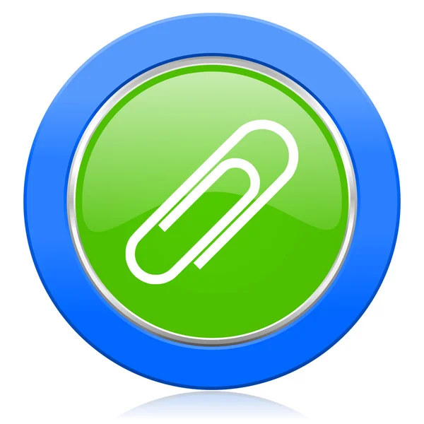 Paperclip icon — Stock Photo, Image