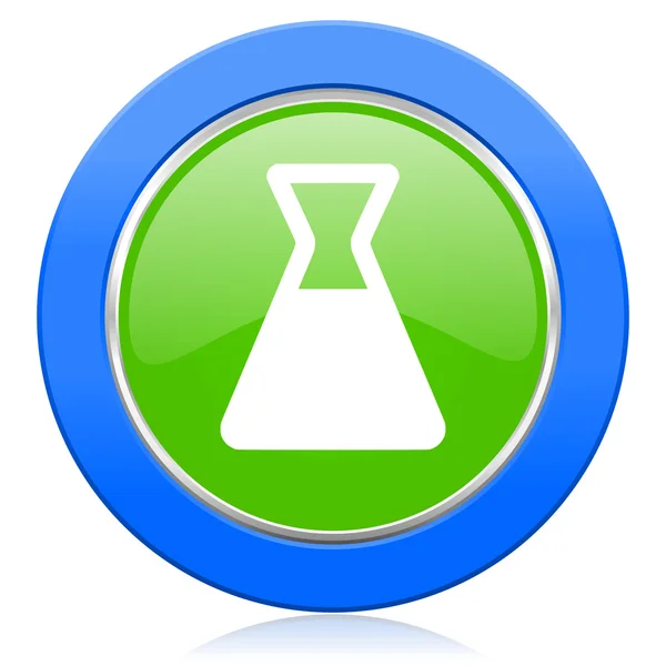 Laboratorium pictogram — Stockfoto