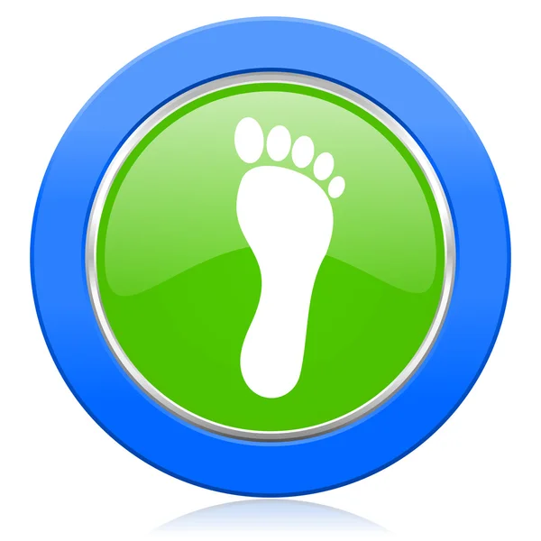 Foot icon — Stock Photo, Image