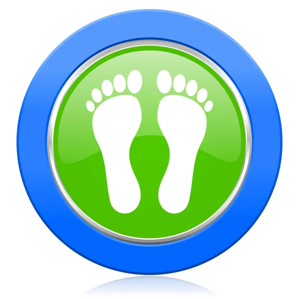 Foot icon — Stock Photo, Image