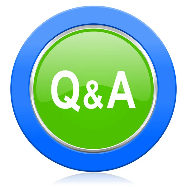 Question answer icon — Stock Photo, Image