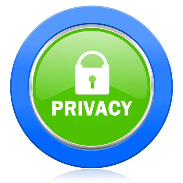 Ikona ochrony prywatności — Zdjęcie stockowe