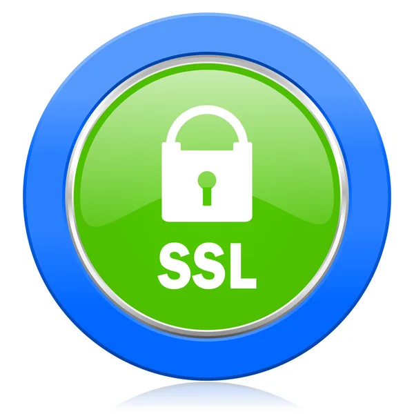 SSL значок — стокове фото