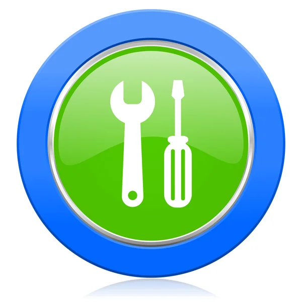 Tools icon service sign — Stock Photo, Image