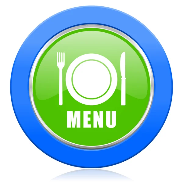 Icono del menú signo del restaurante — Foto de Stock