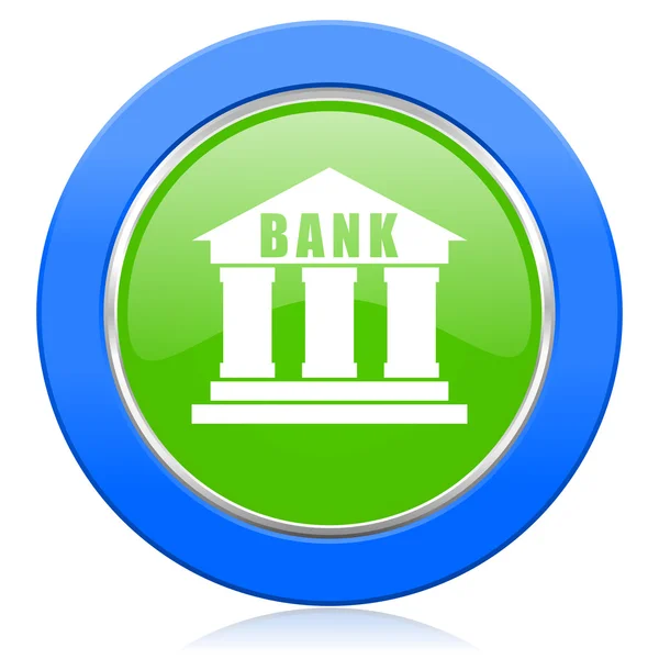 Ikona banku — Zdjęcie stockowe