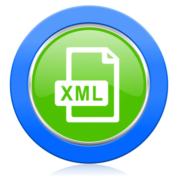 Xml-Dateisymbol — Stockfoto