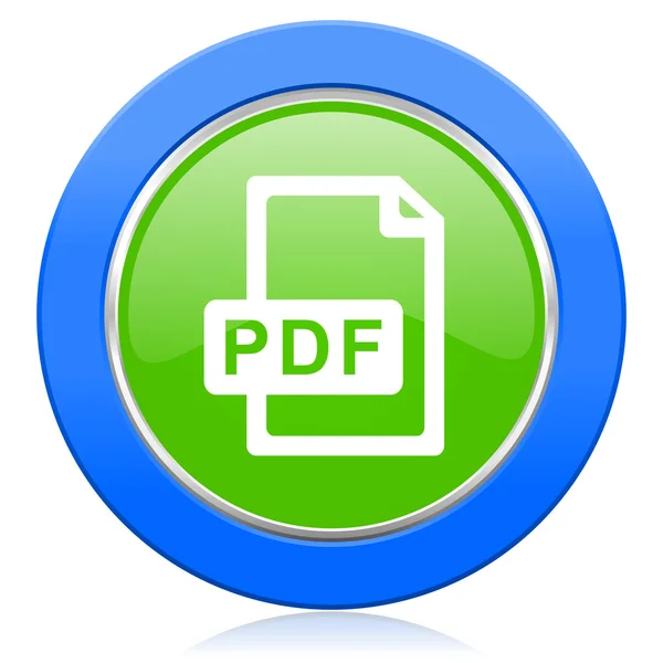 Pdf-Dateisymbol — Stockfoto