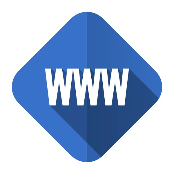 Www flat icon — Stock Photo, Image