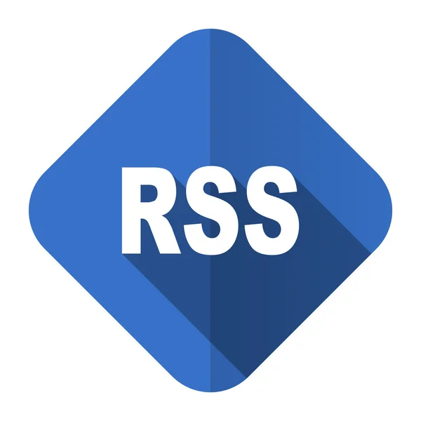 Rss flat icon — Stock Photo, Image