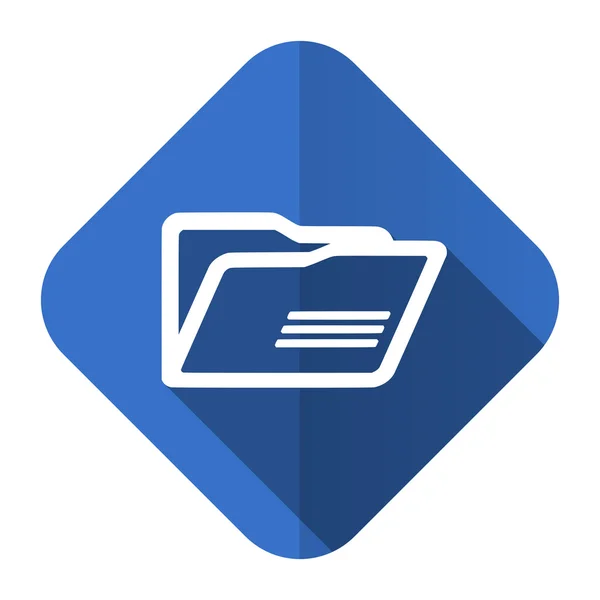 Folder flat icon — Stock Photo, Image