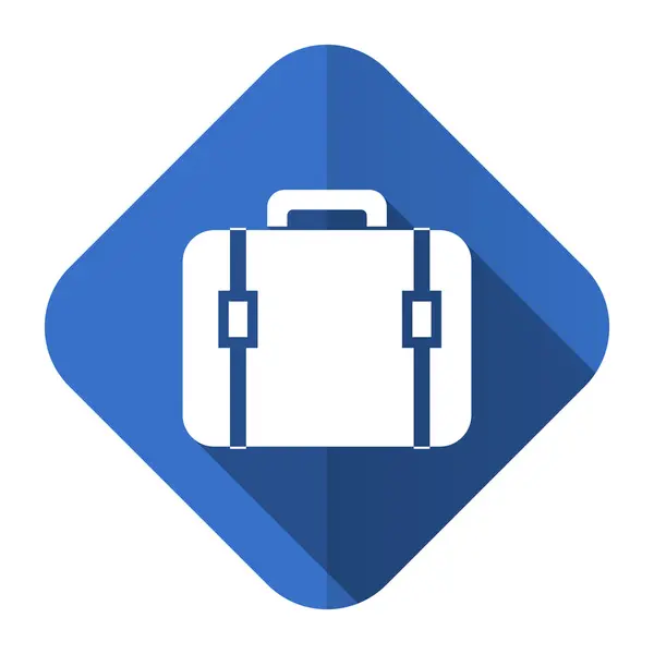 Torebki płaskie ikona bagażu znak — Zdjęcie stockowe