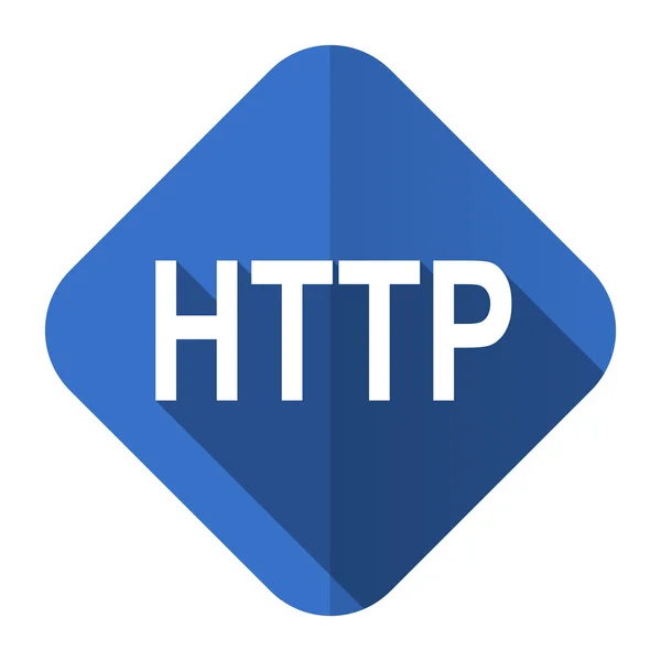 Icono plano de http — Foto de Stock