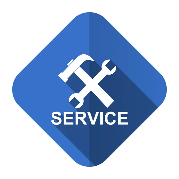 Service flat pictogram — Stockfoto