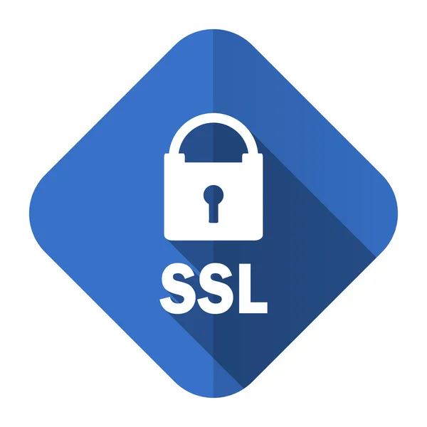 Ssl flat icon — Stock Photo, Image