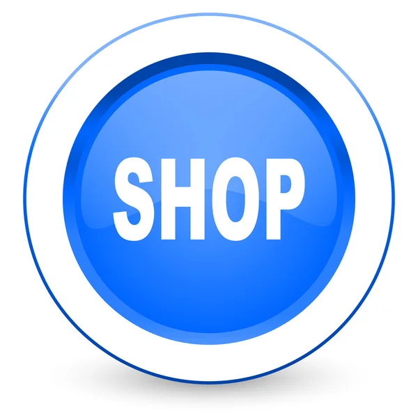 Shop-Ikone — Stockfoto