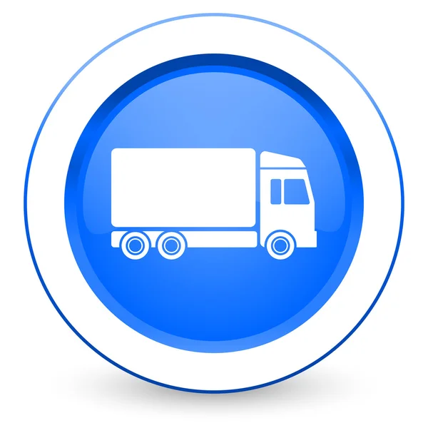 Delivery icon truck sign — Stock Photo, Image