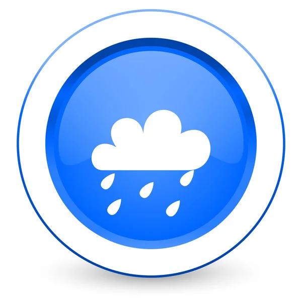 Waether ikona déšť předpověď znamení — Stock fotografie