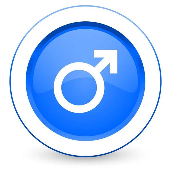 Male icon male gender sign — Stock Photo, Image