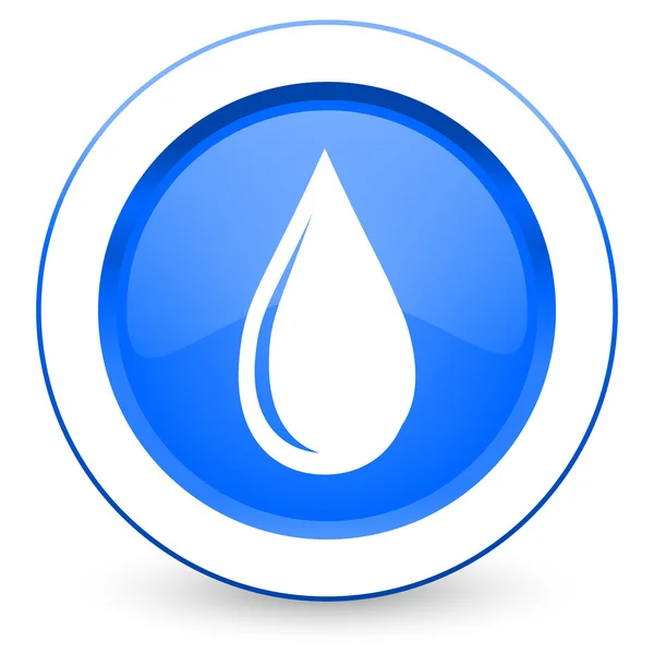 Pictogram waterdruppel — Stockfoto