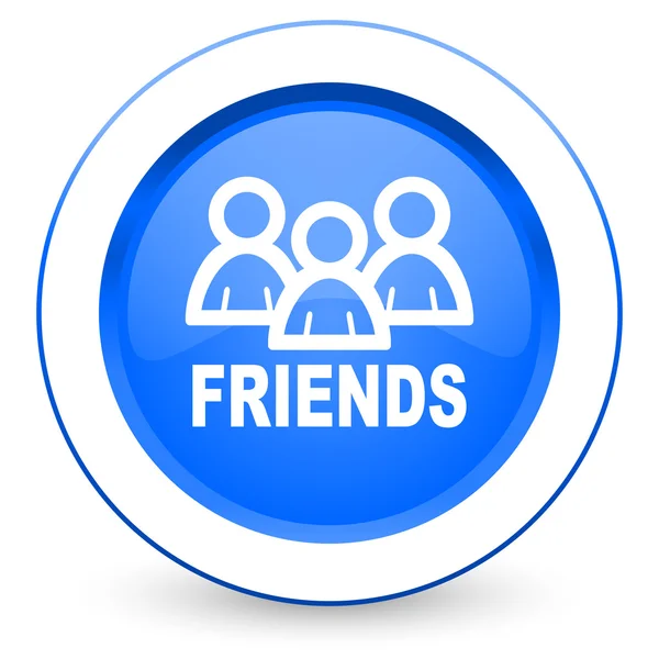 Freunde-Ikone — Stockfoto