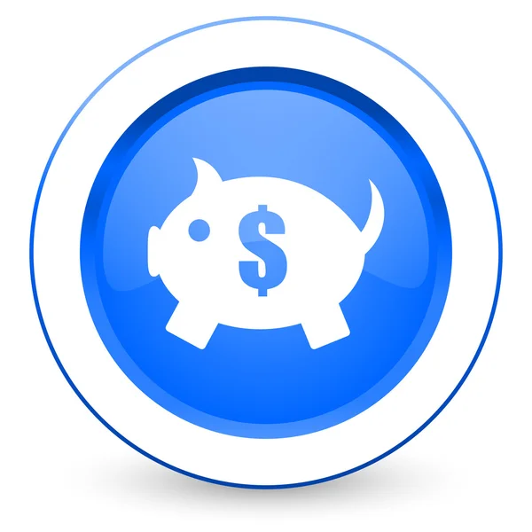 Piggy bank icon — Stock Photo, Image