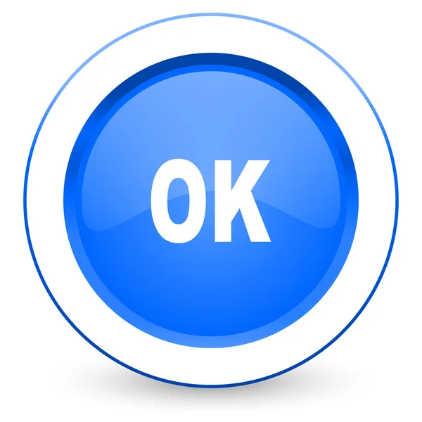 Ok icon — Stock Photo, Image