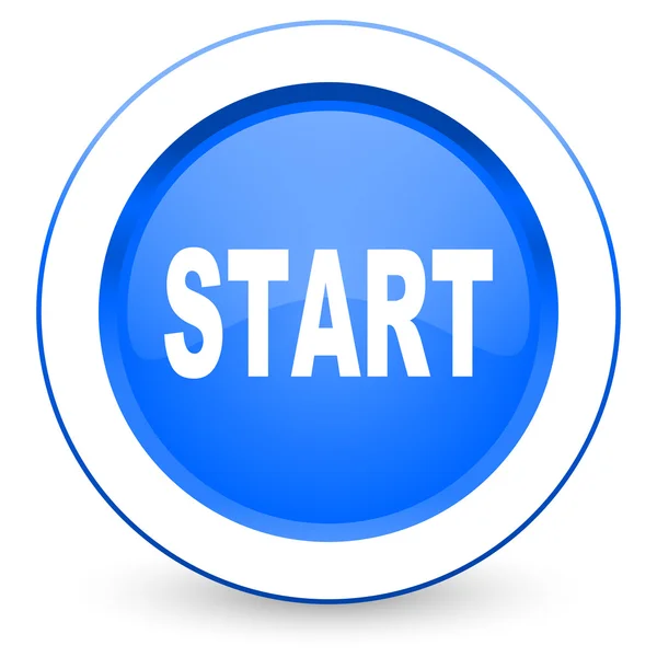 Start icon — Stock Photo, Image