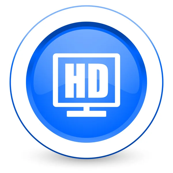 HD display-ikonen — Stockfoto