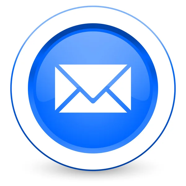 E-mail icona post segno — Foto Stock