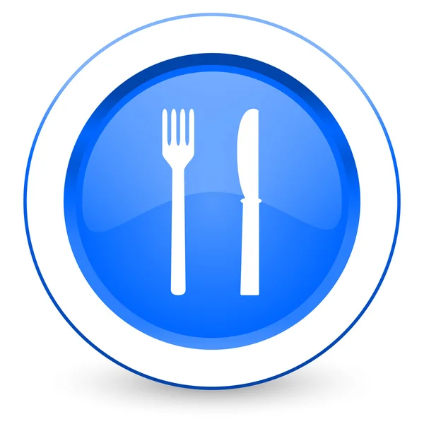 Eat icon restaurant sign — Stock Photo, Image