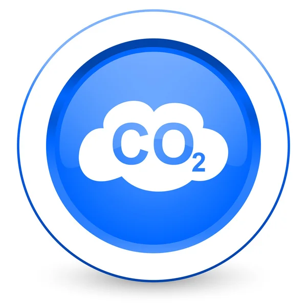 Kooldioxide pictogram CO2-teken — Stockfoto