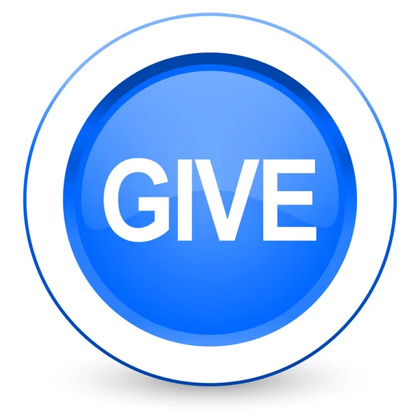 Give icon — Stock Photo, Image