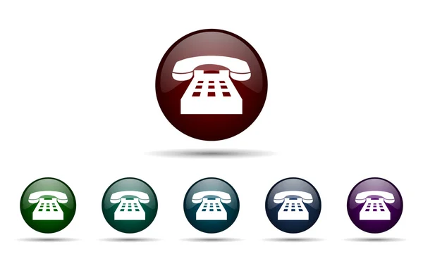 Phone icon telephone sign — Stock Photo, Image