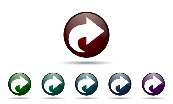 Next icon arrow sign — Stock Photo, Image