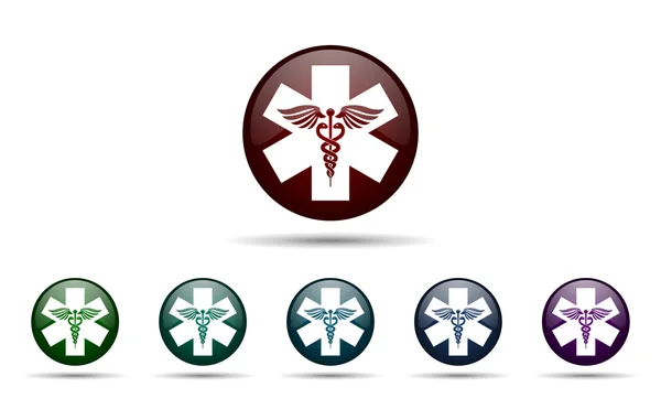 Icono de emergencia hospital signo —  Fotos de Stock