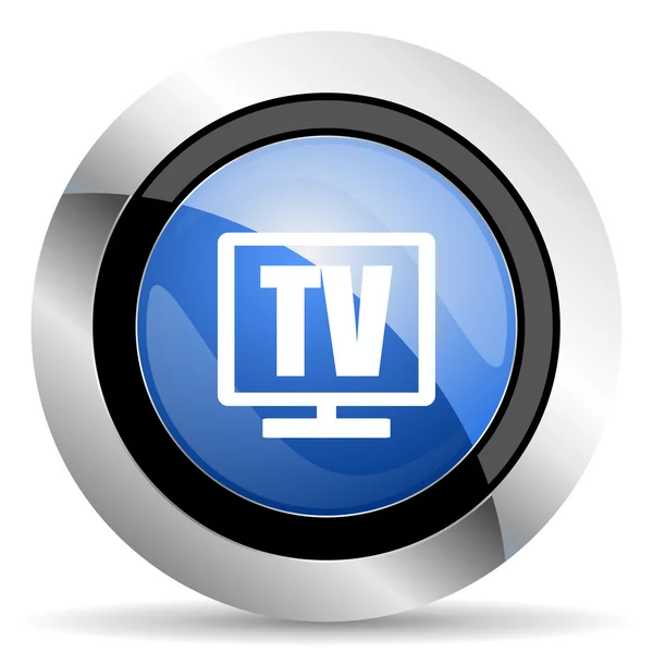 Sinal de televisão ícone tv — Fotografia de Stock