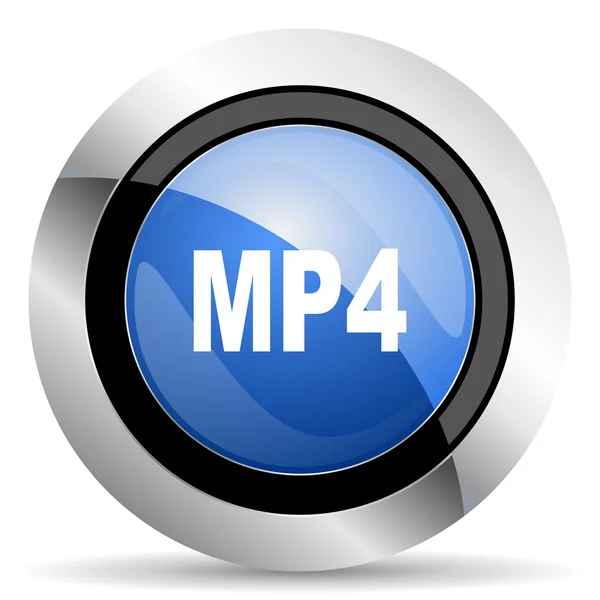 Icono mp4 — Foto de Stock