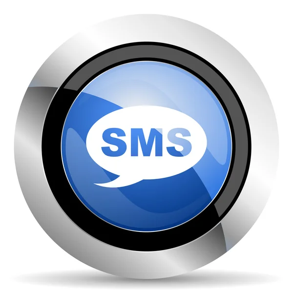 SMS pictogram bericht teken — Stockfoto