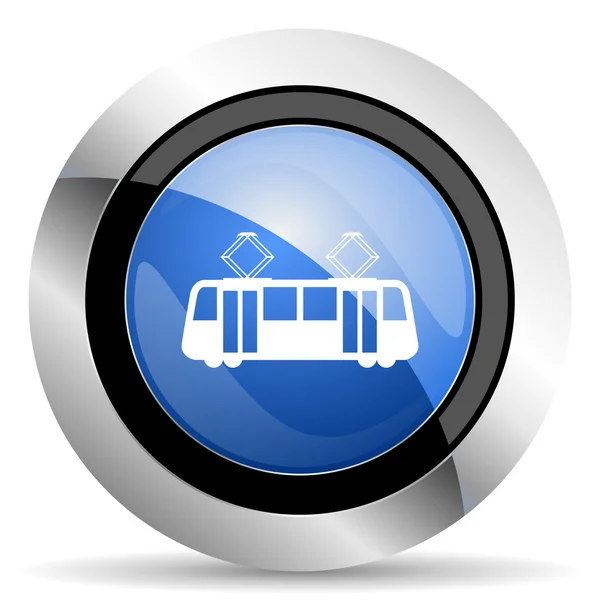 Straßenbahn-Symbol für öffentlichen Verkehr — Stockfoto