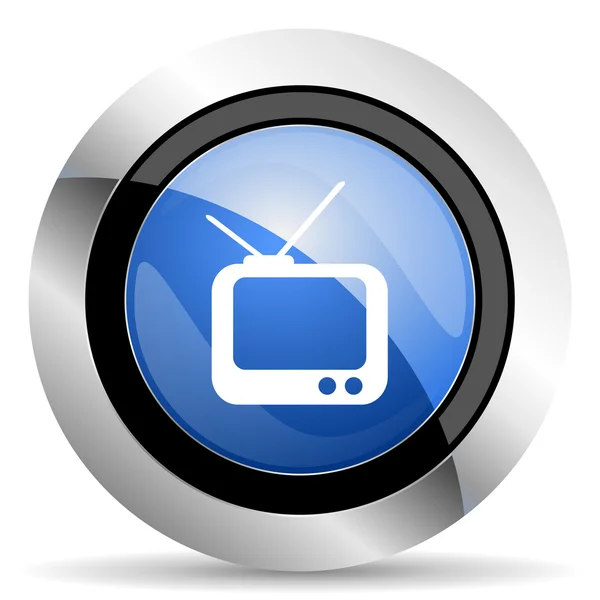 TV ikon televíziós jel — Stock Fotó