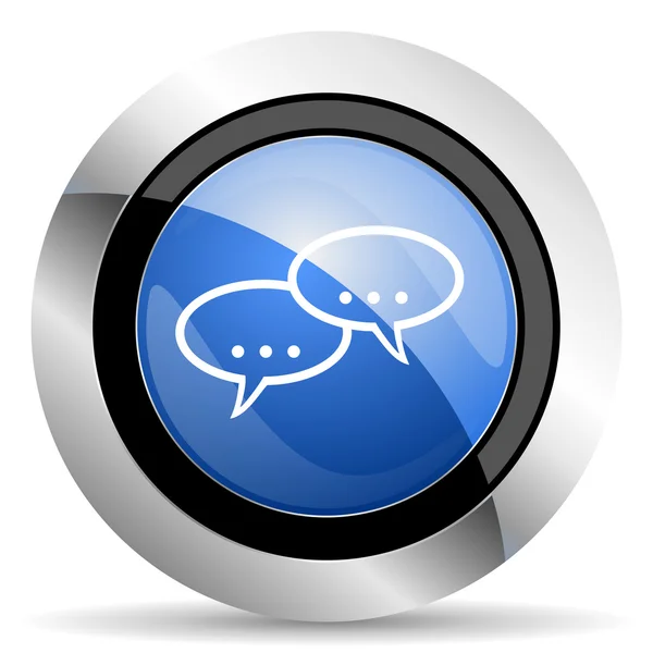 Forum icon chat symbol bubble sign — Stock Photo, Image