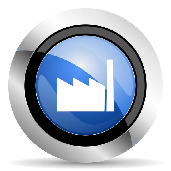 Fabriken ikonen industrin tecken tillverka symbol — Stockfoto